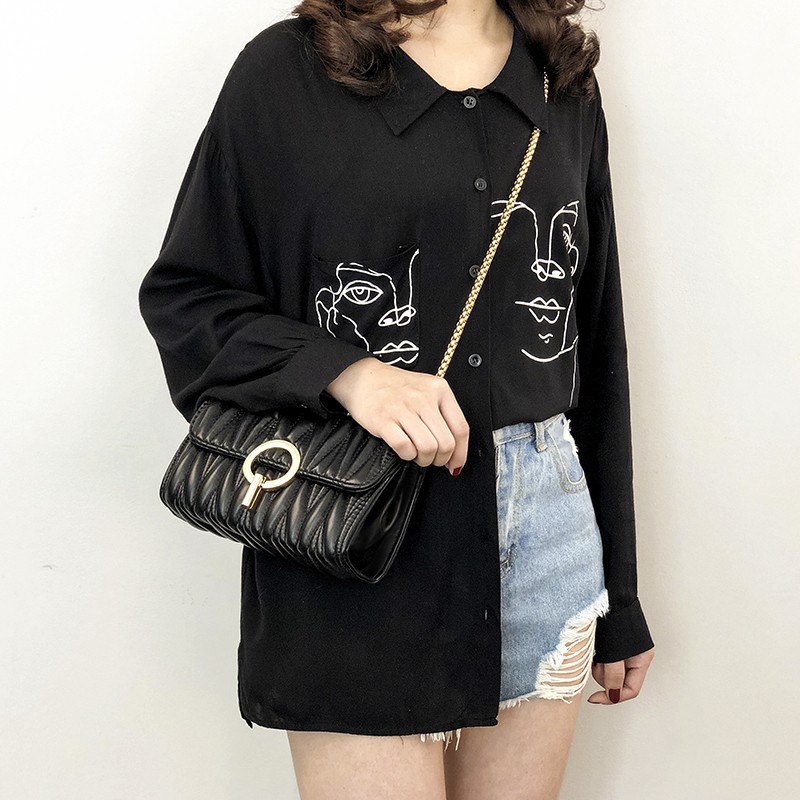 Túi Nữ Đeo Chéo Đẹp Mini Nhiều Ngăn Da Cao Cấp | BigBuy360 - bigbuy360.vn