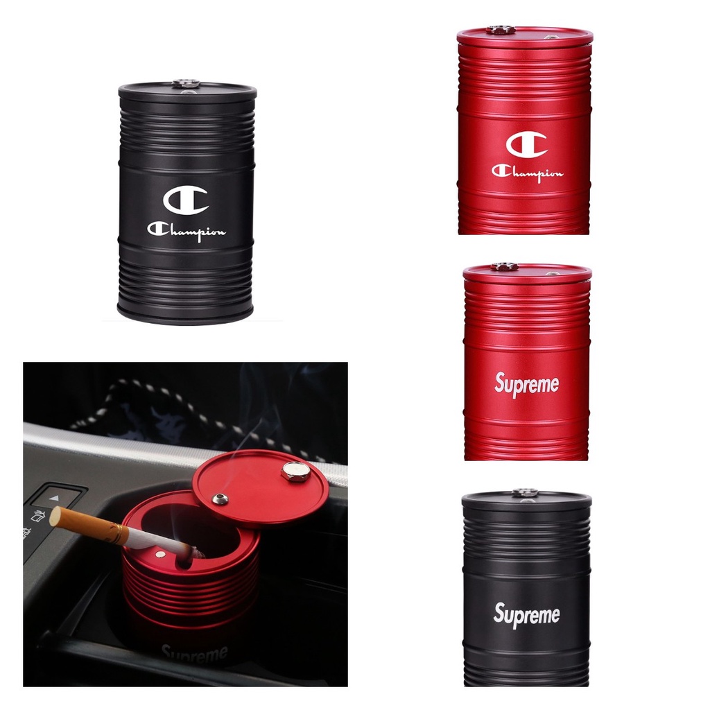 Gạt Tàn Thuốc Lá Bằng Hợp Kim Nhôm In Chữ Supreme Ốp