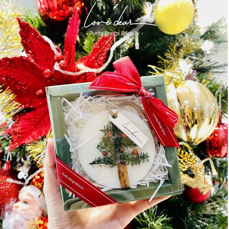 Bản Giới Hạn - Sáp Thơm LoveDear Nến Thơm Phòng Quà Tặng Giáng Sinh Noel Cao Cấp Decor Trang Trí