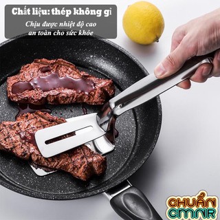 KẸP ĐỒ NƯỚNG - Kẹp Gắp Thịt Nướng, Đồ Chiên Rán Inox Đa Năng