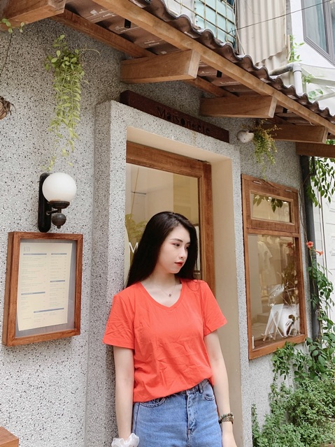 Áo Phông Xuất Dư 💯 Cotton , phong cách hàn quốc 🧡 | BigBuy360 - bigbuy360.vn