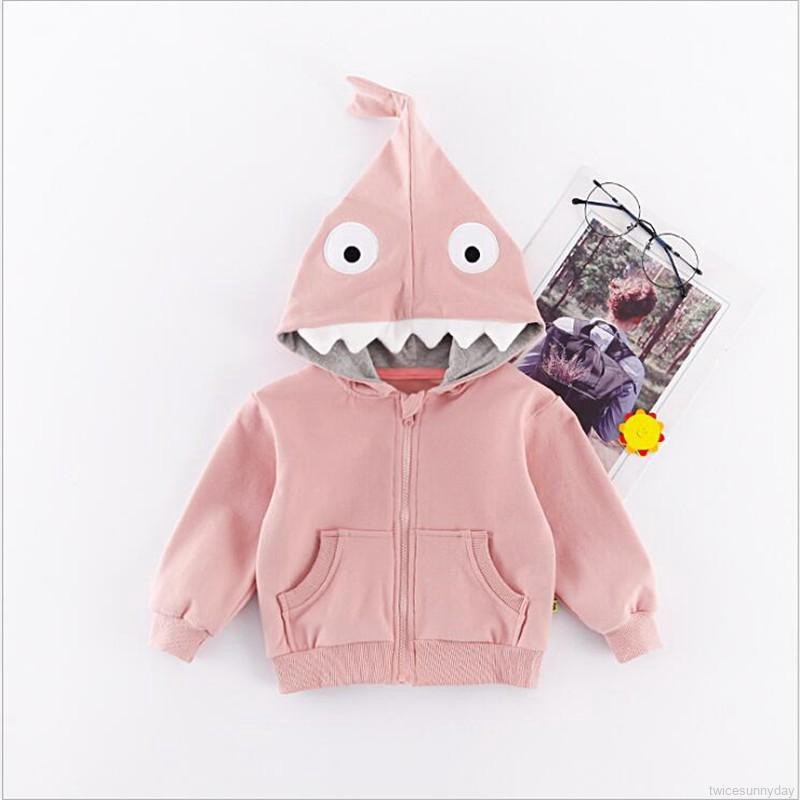 Áo khoác thiết kế kiểu khủng long dễ thương dành cho bé