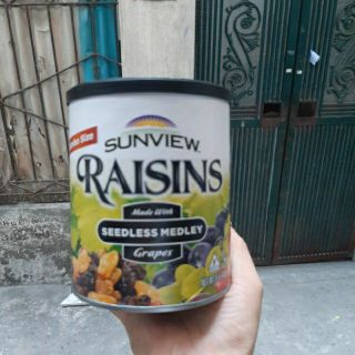 NHO KHÔ MỸ SUNVIEW RAISINS 425G