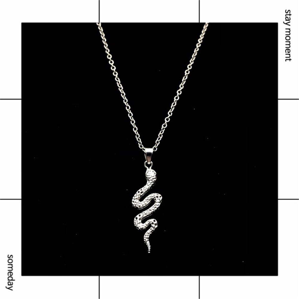 Dây Chuyền Hình Rắn Phong Cách Retro Cá Tính