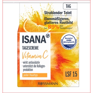 Kem dưỡng da isana vitamin c lsf 15 của đức