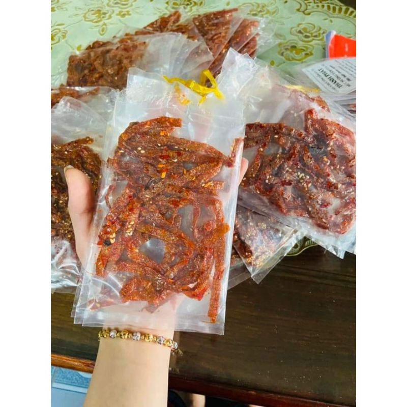 10 gói mực xé sợi tẩm vị thơm ngon