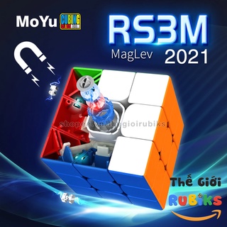 Rubik 3x3 MoYu RS3M 2021 Maglev, RS3M 2020, Meilong 3M Có Nam Châm