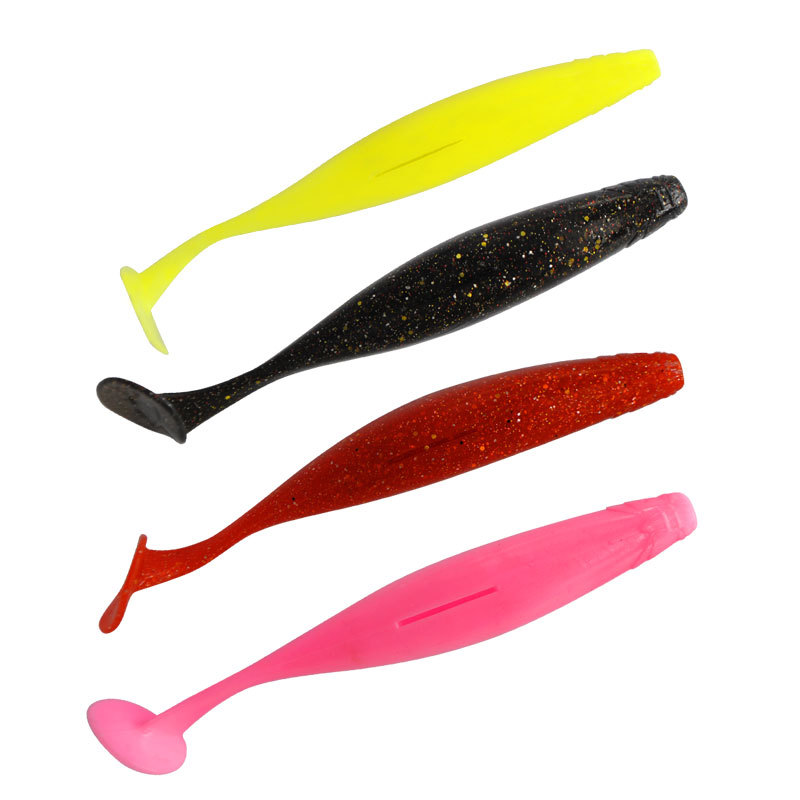 Mồi Câu Cá Nhân Tạo 5 Màu 12cm / 12g 15cm / 22g Mềm Mại Chống Rách Bền Bỉ
