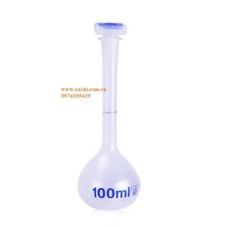 Bình định mức nhựa 100ml