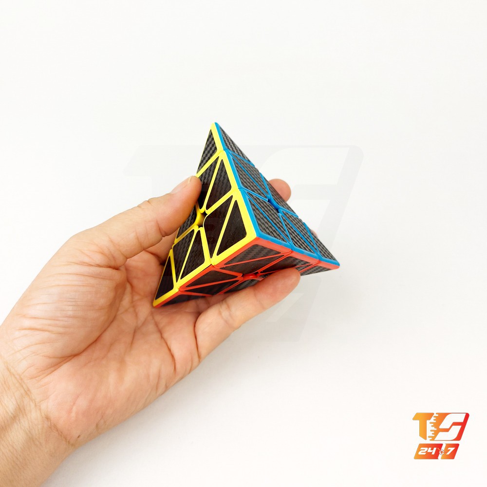 Khối Rubik Pyramid Carbon MoYu MeiLong - Đồ Chơi Rubic Cacbon Kim Tự Tháp, Hình Chóp Tam Giác Đều