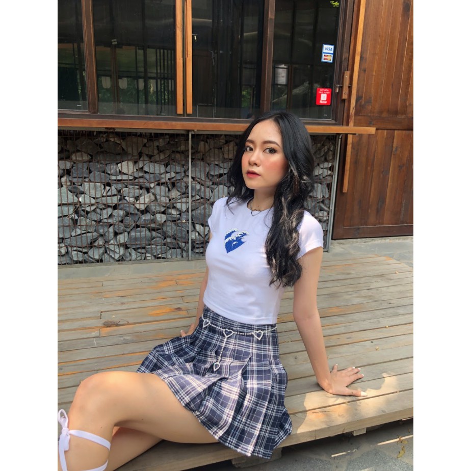 [Mã FASHIONGREEN94 giảm tới 30K đơn 99K] Chân Váy Xếp Ly Lưng Cao Có Quần Bảo Hộ Tennis Skirt (kèm dây chain) | BigBuy360 - bigbuy360.vn