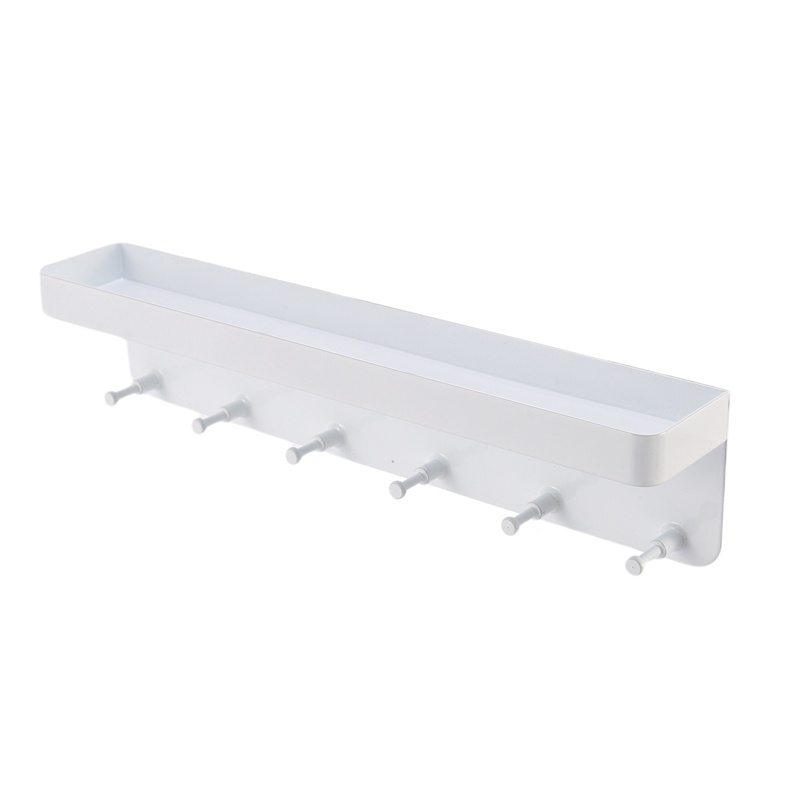 Giá Đỡ Chìa Khóa 6 Móc Bằng Kim Loại Treo Tường Sắp Xếp Gọn Gàng Trang Trí