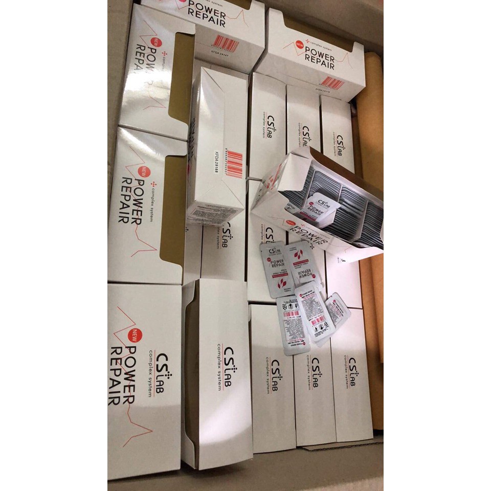 Hộp 100 gói Dưỡng CS LAB Hàn Quốc sau phun xăm Môi mày - Dưỡng ẩm tốt tái tạo làn da mày môi hiệu quả sau phun xăm