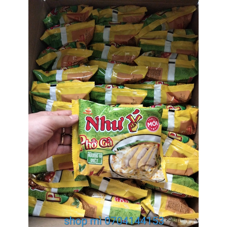 Thùng 30 gói Phở Gà Như Ý Vị Hương 65gr