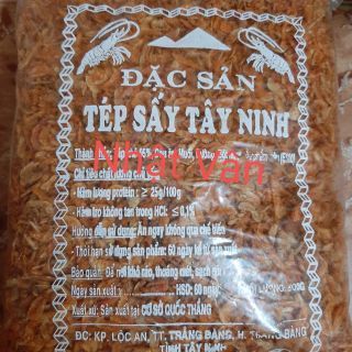 500gam Tép sấy giòn rụm nhan hieu TAY NINH
