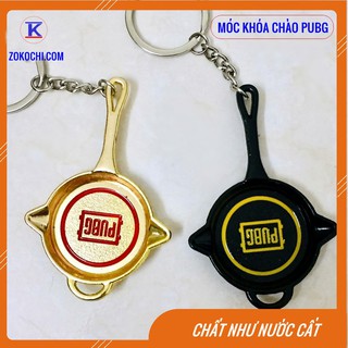 MÓC KHÓA PUBG HÌNH CHẢO 2 MÀU VÀNG ĐEN - Lady Shop HN