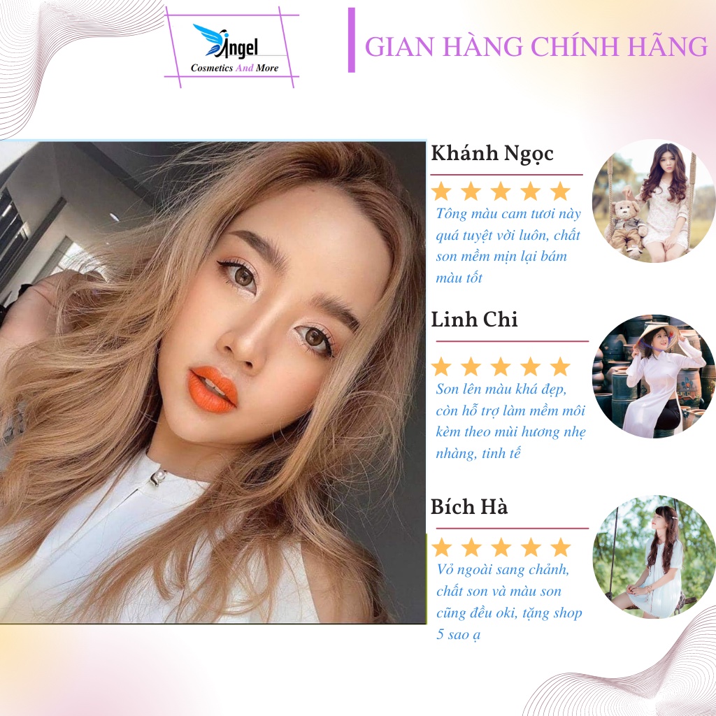 Son minisize Hermes Satin Lipstick 1.2g thiết kế biểu tượng siêu sang chảnh với bờ môi mềm mại bền màu