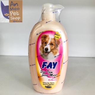 Sữa Tắm Cho Chó Mèo Fay Siêu Mượt - Anmeopetshop