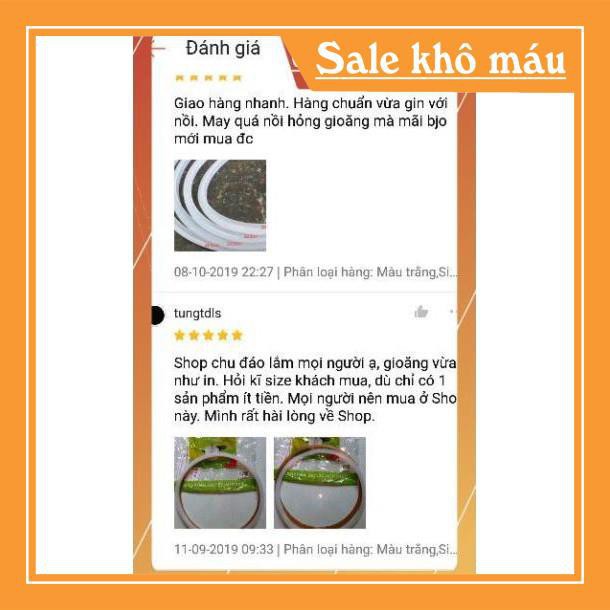 Siêu hot 2020 Siêu hot  Ron/ gioăng/ zoong nồi áp suất supor ( 1 tay cầm - đọc kỹ hướng dẫn size ở dưới