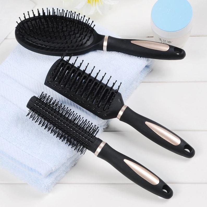 [ CHÍNH HÃNG ] Lược chải tóc gỡ rối siêu tốc - Lược gỡ rối tóc Wet Brush Night Floral