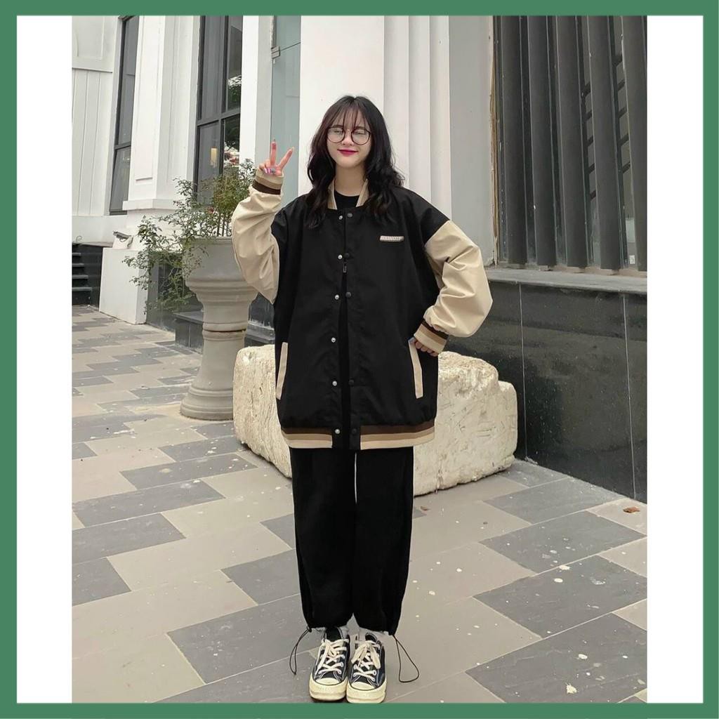 [ Mã FAMAYWA giảm 10K đơn 50K] Áo Khoác Dù Bomber Bóng Chày Thêu Wasnotp Nam Nữ Unisex - La mode | BigBuy360 - bigbuy360.vn