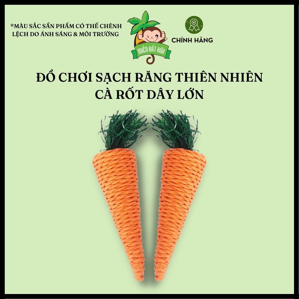 Mài răng thỏ bọ - Các loại xơ mướp, dây thừng giúp mài răng, sạch răng dành cho thỏ, bọ, chinchilla