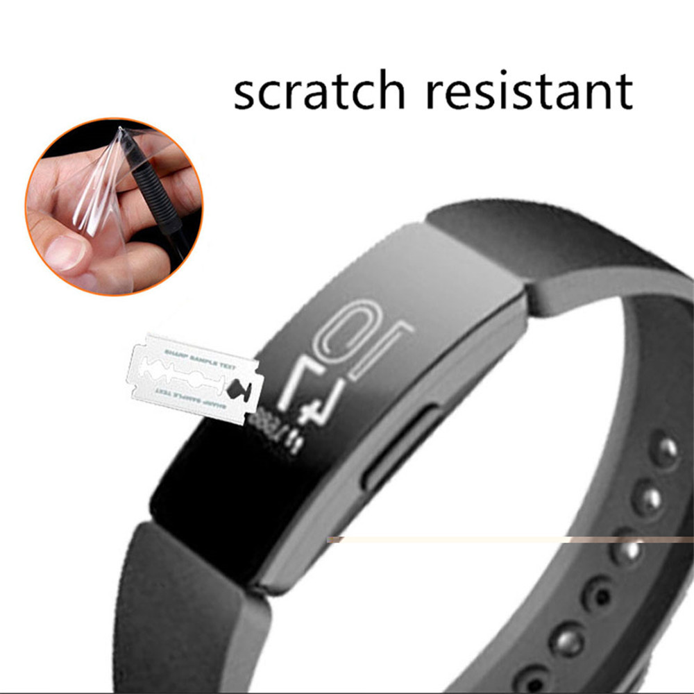 📞TOP💻 3/6Pcs HD Clear 2.5D Curved Anti-Shock Protective case For Fitbit Inspire/Inspire HR