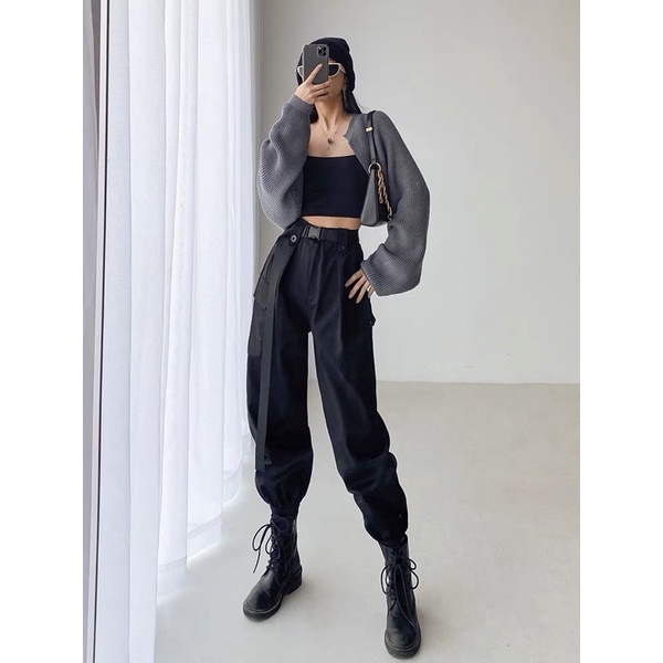 [ SẴN ] Áo cardigan (3 màu: đen/ xám/ nude) | BigBuy360 - bigbuy360.vn