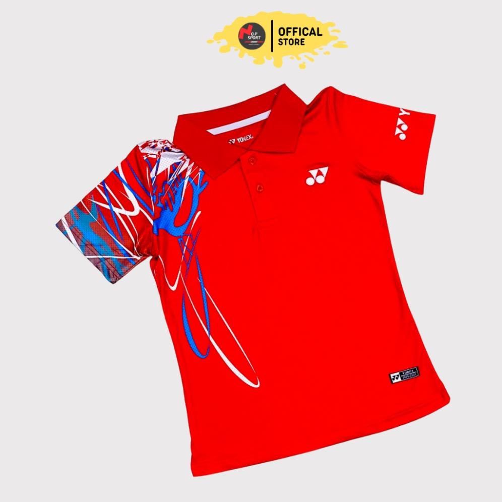 🇵🇰 Áo Cầu Lông Nam Nữ Yonex, Lining, Victor Cao Cấp, Chất Vải Thun Lạnh Mát, Thấm Hút Mồ Hôi Tốt