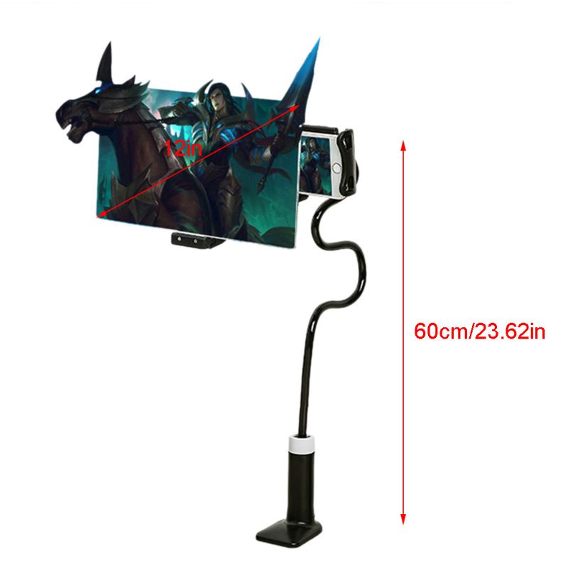 Giá Đỡ Màn Hình Máy Chiếu 3D Độ Phân Giải Cao 12 inch Có Thể Điều Chỉnh Góc Linh Hoạt Cho Điện Thoại /