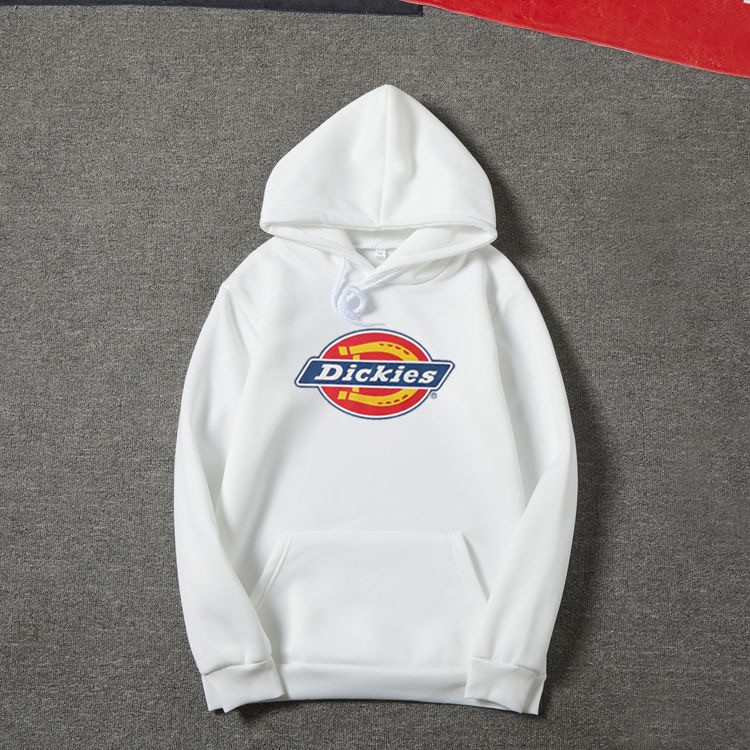 Áo hoodie cotton in họa tiết Dickies thời trang thu đông 2020 cho nam và nữ