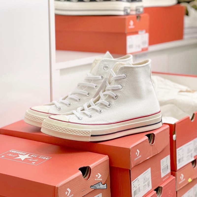 Chuck 70 Natural White | Giày Converse Trắng 1970s Cổ Cao/ Thấp