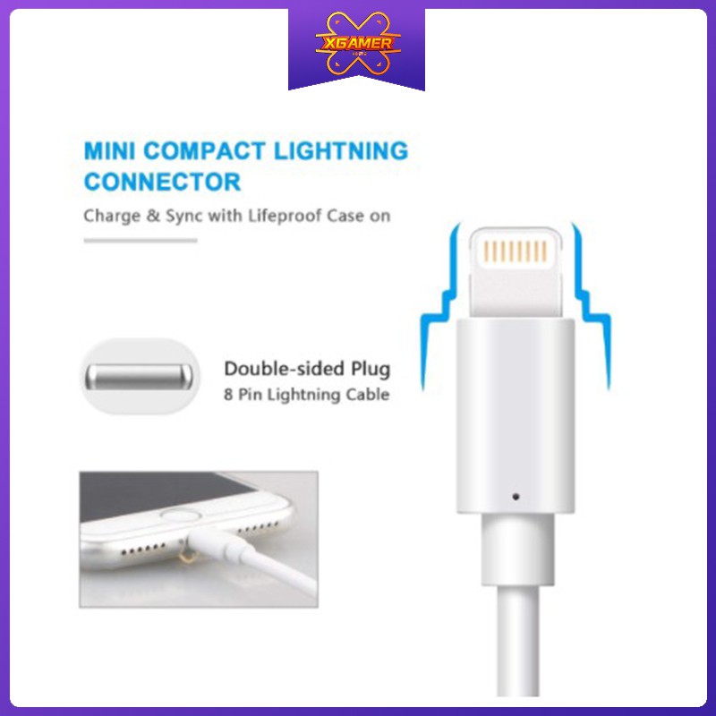 [Ready Stock] Iphone Original Lightning Cables Fast Charging data USB Cord for iphone 6 6s 7 8 Plus iPhone X Xs MAX XR Line ipad