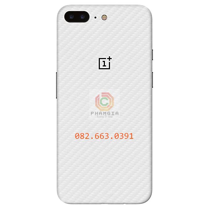 Miếng dán mặt lưng skin carbon Oneplus 5