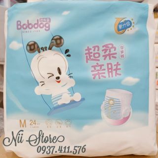 Bỉm quần Bobdog đậu _M24/L22/XL20/XXL18