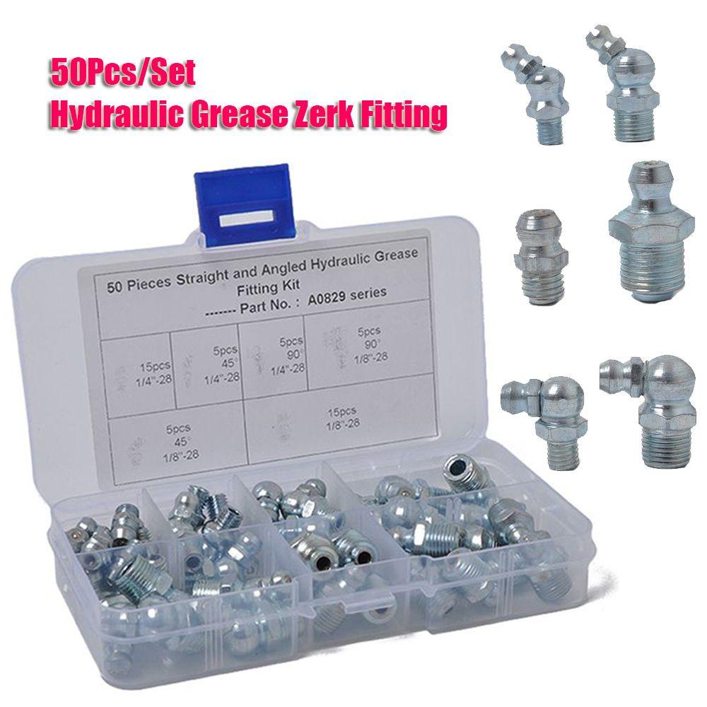 Bộ 50 Dụng Cụ Bơm Bôi Trơn Xe Hơi Chuyên Dụng
