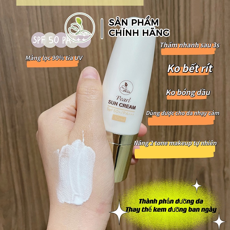 Kem Chống Nắng Pearl Sun Cream SPF 50 PA+++ - PSC 30ml Minigraden PV994