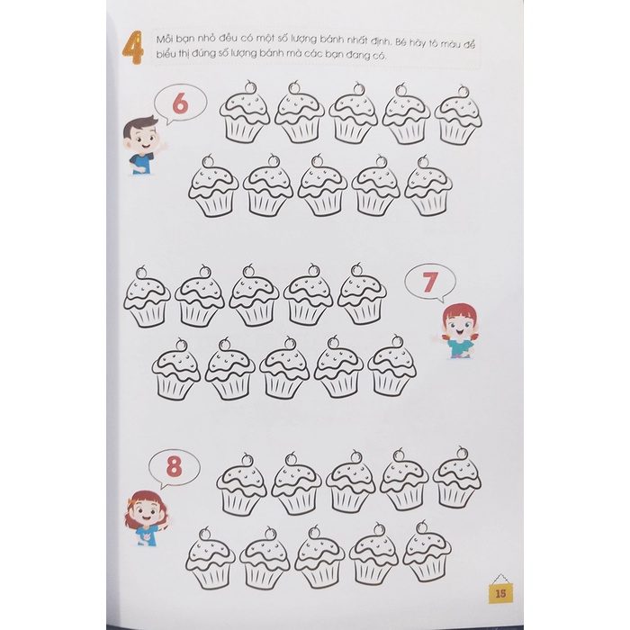 Sách - Siêu nhí khám phá toán tư duy - dành cho bé 3 đến 4 tuổi