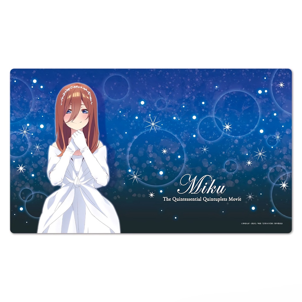 ( Váy Cưới ) Miếng di chuột in hình Gotoubun No Hanayome Nhà Có 5 Nàng Dâu kê lót chuột tiện lợi