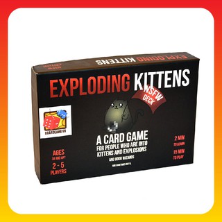 Trò chơi Board Game BG1011 Exploding Kittens - Mèo Nổ phiên bản 18+
