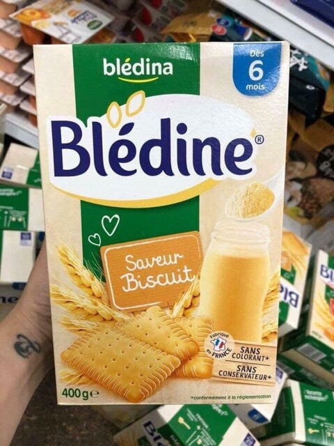 Bột lắc sữa BLEDINA 400gr
