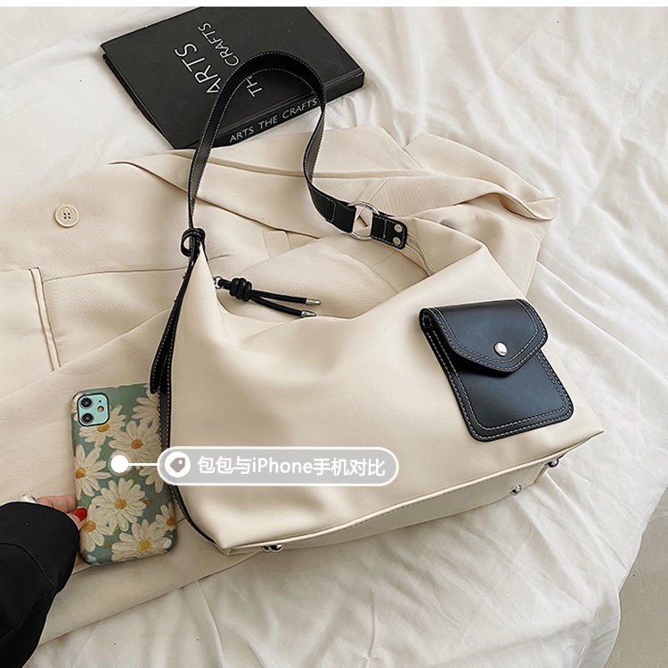 Túi Xách Đeo Vai Mùa Hè 2022 Kích Thước Lớn Phong Cách Hàn Quốc Mới Cho Nữ