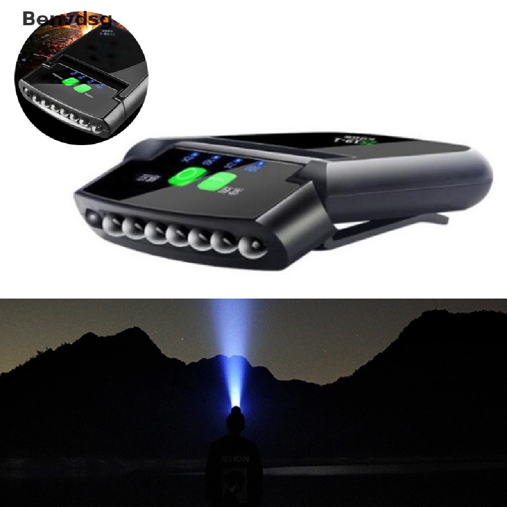 Đèn Pin 6 Bóng LED USB Cảm Biến Cao Cấp Có Thể Sạc Lại