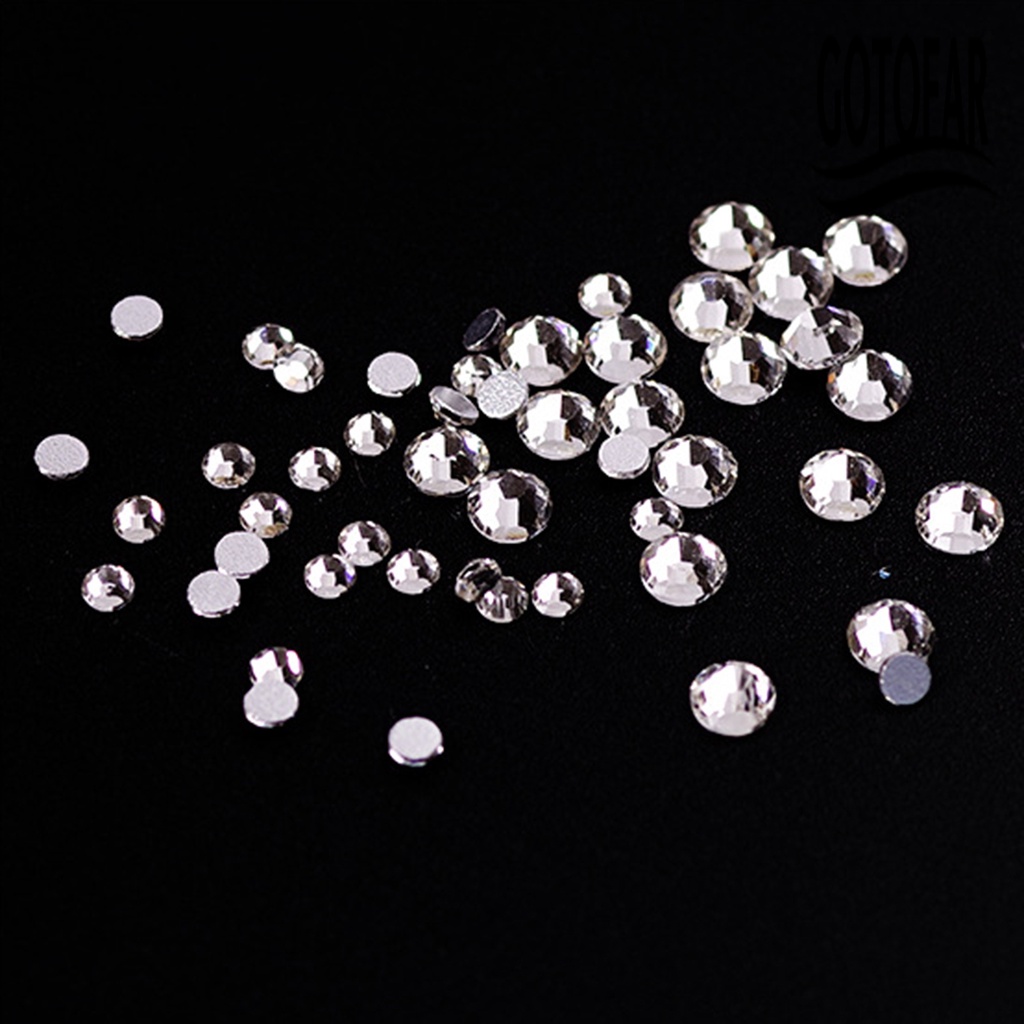 Hộp 1688 Hạt Đá 6 Ngăn Dùng Trang Trí Móng Tay / Kính DIY