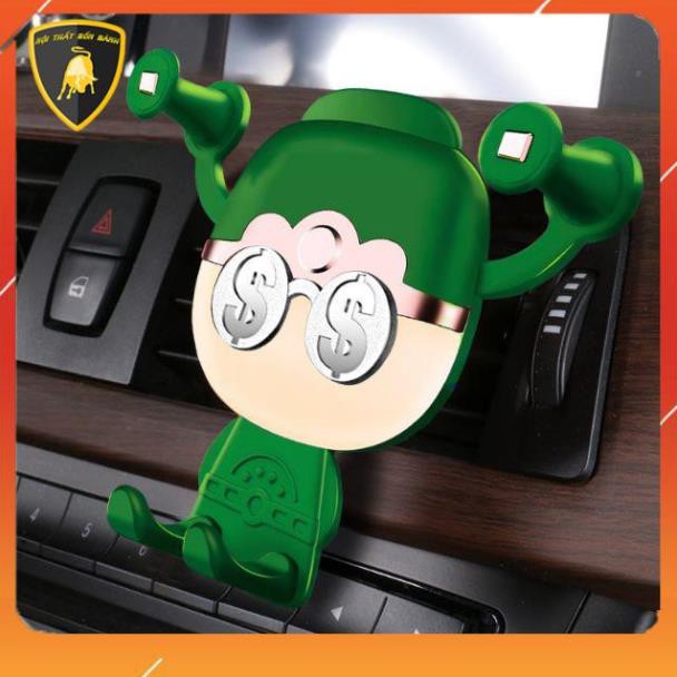 Giá Đỡ, Kẹp Điện Thoại Trên Xe Ô Tô Hình Thần Tài | BigBuy360 - bigbuy360.vn