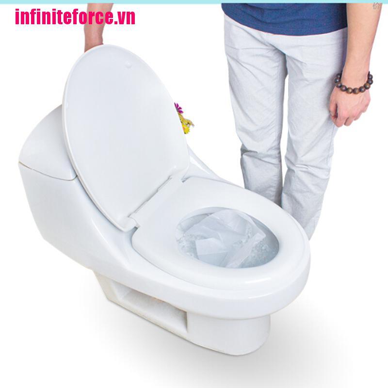 Bộ 10 Miếng Lót Bồn Cầu Dùng 1 Lần Tiện Lợi