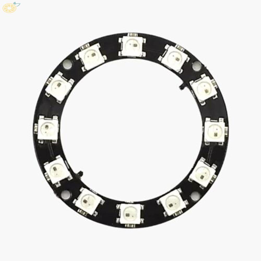 【VARSTR】5V Individual Addressable RGB LED NeoPixel Ring for ArduinoWS2812  brand new and high quality