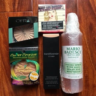 Combo phấn highlight The balm, Ofra, Physians Formula