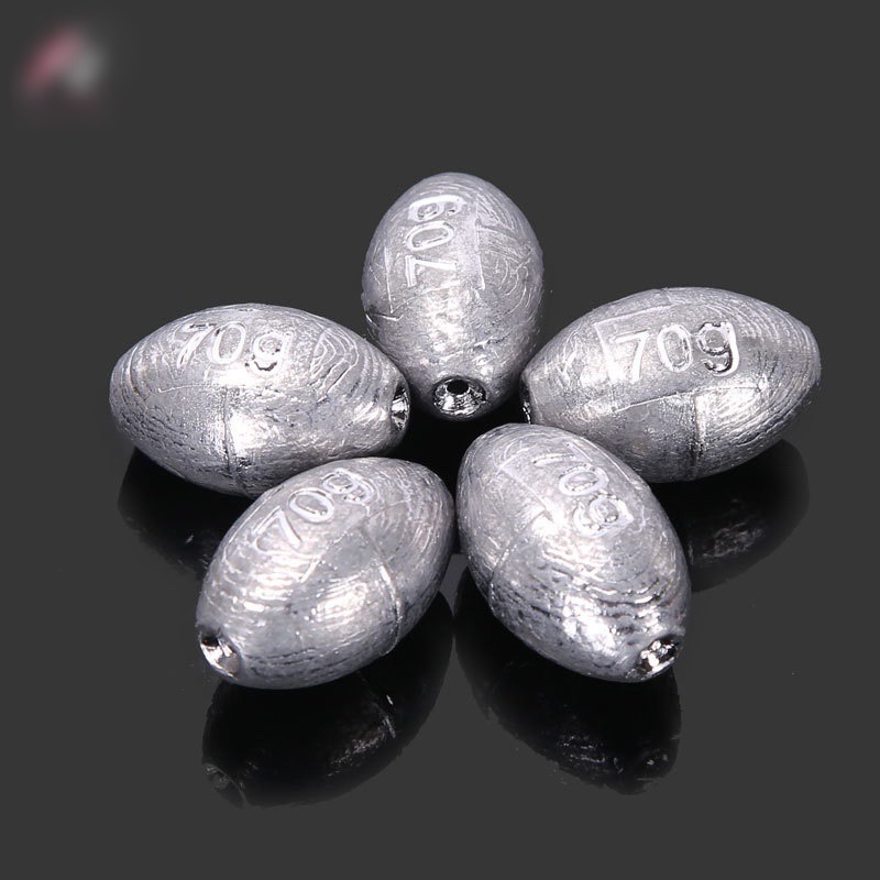 Chì Câu Cá Size Lớn 40g 50g 60g 70g 80g 90g, Chì Tròn Xuyên Tâm Cao Cấp
