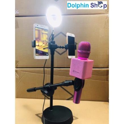 Đèn Livestream Để Bàn Đa Năng 4 in 1 - Tiện Lợi Live Trên Nhiều Kênh Khác Nhau